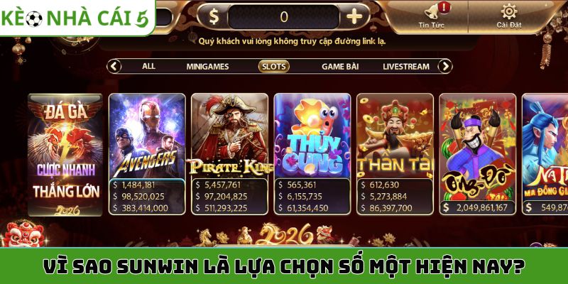 Vì sao Sunwin là lựa chọn số một hiện nay?